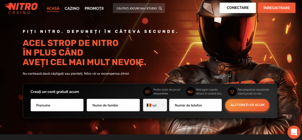 Nitro Casino Acasa